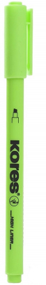 Zvýrazňovač Kores High Liner - Zelený