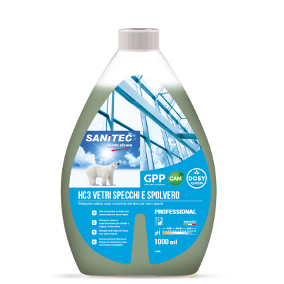 SANITEC HC3, na okna, skla, stoly, superkoncentrát, 1 l