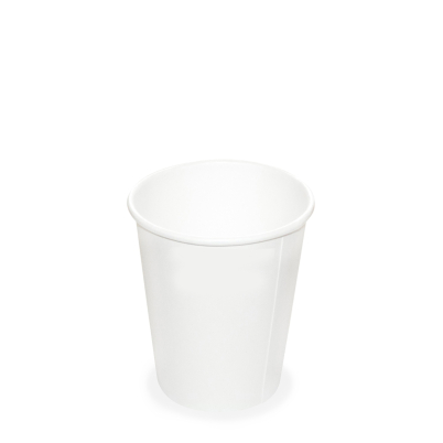 Papírový kelímek bílý 280 ml, M průměr 80 mm BEZ VÍČEK, 50 ks